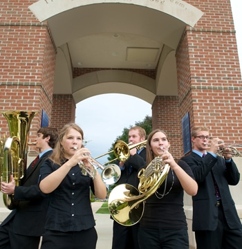 Cornerstone University Brass quintet