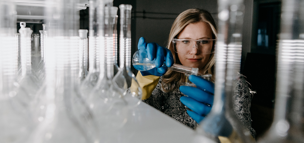 Chemistry student