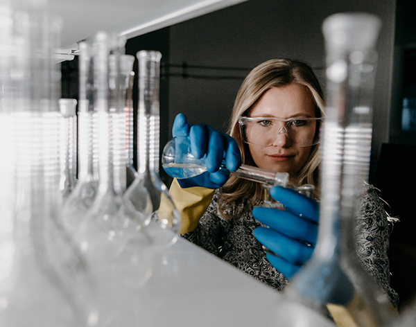 Chemistry student