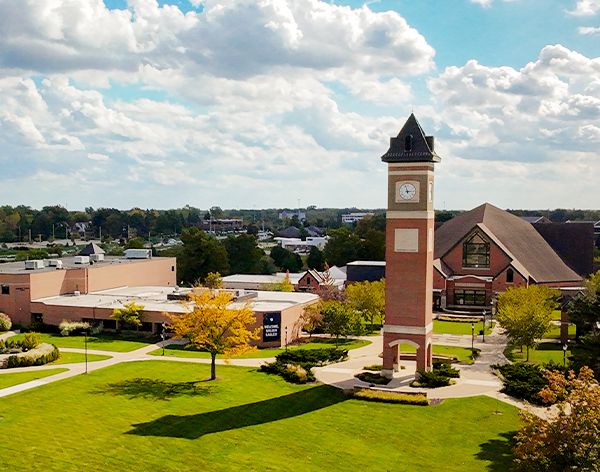 Cornerstone University Aerial Panoramic View